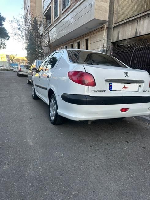 پژو 206 SD v8 - 1396