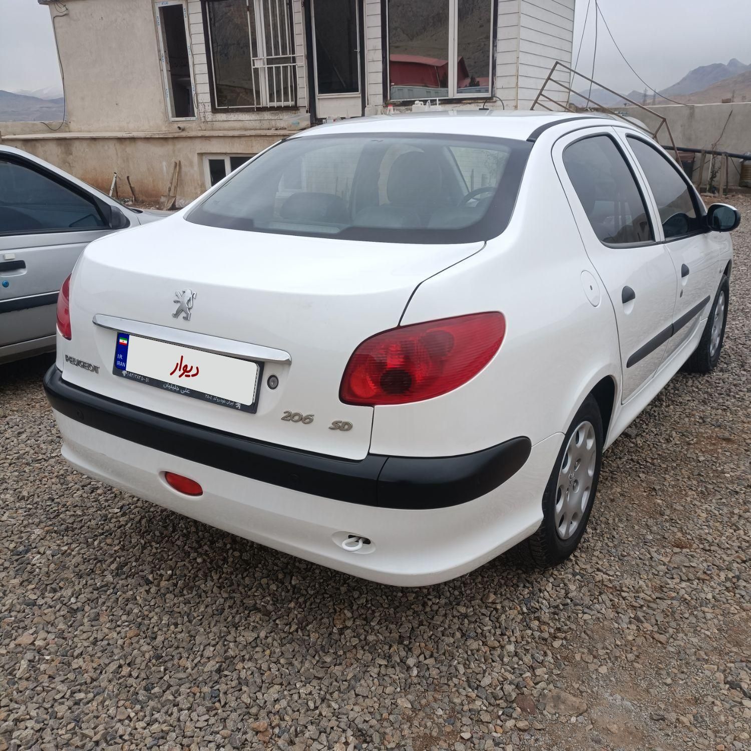 پژو 206 SD v8 - 1396