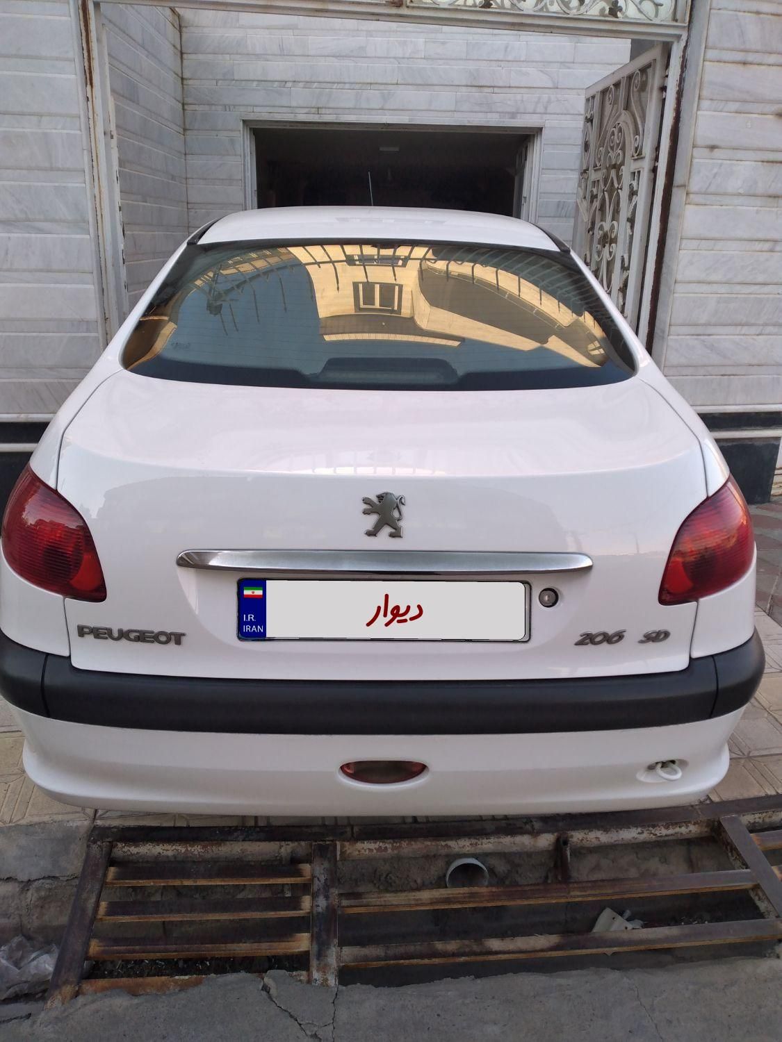 پژو 206 SD v8 - 1391