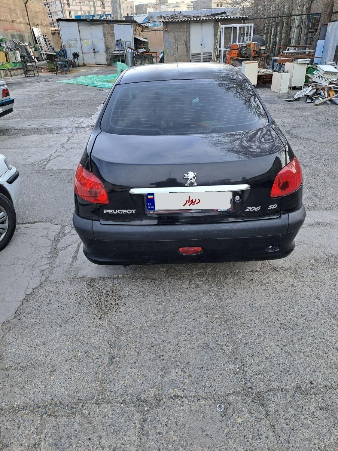 پژو 206 SD v8 - 1388