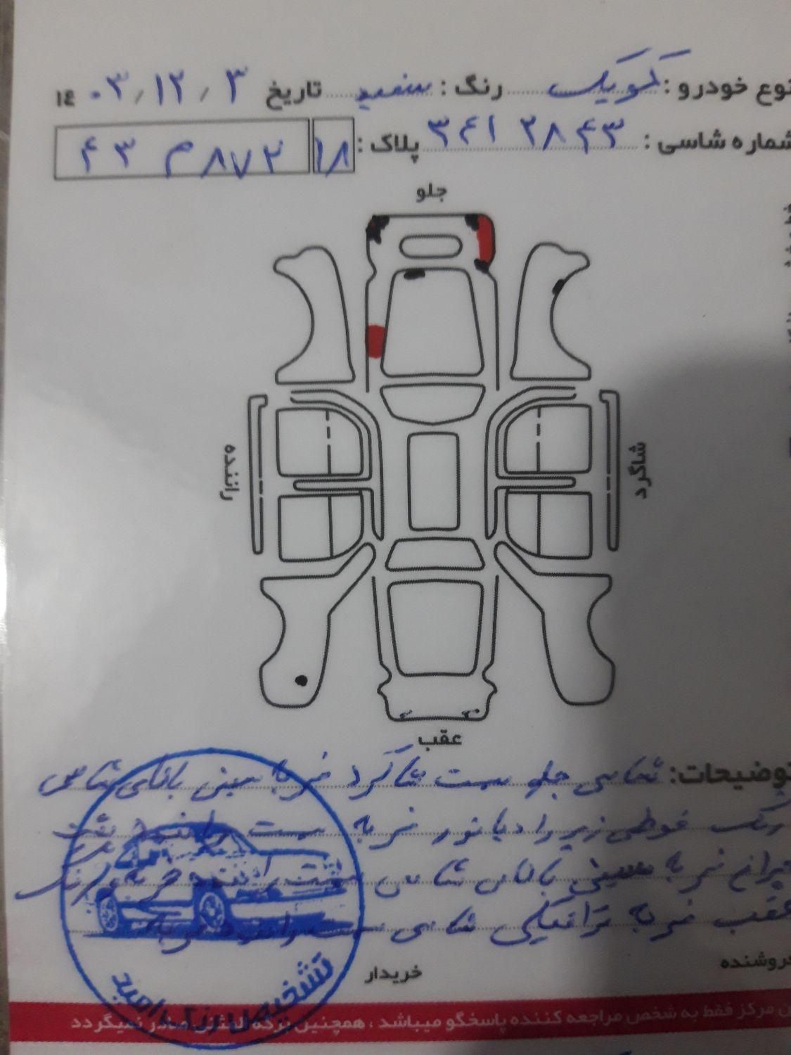 کوییک S دنده ای - 1401