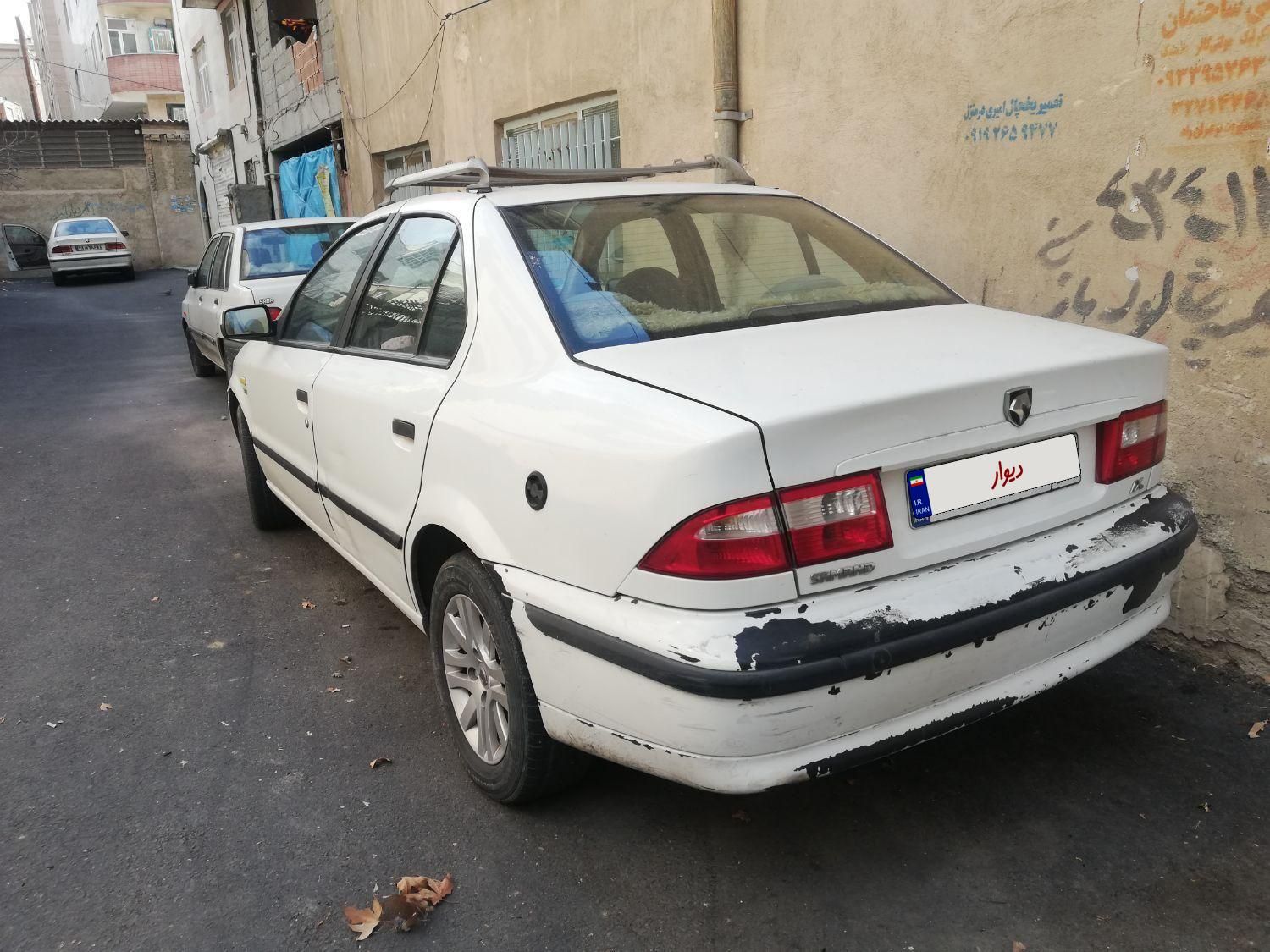 سمند LX EF7 دوگانه سوز - 1388