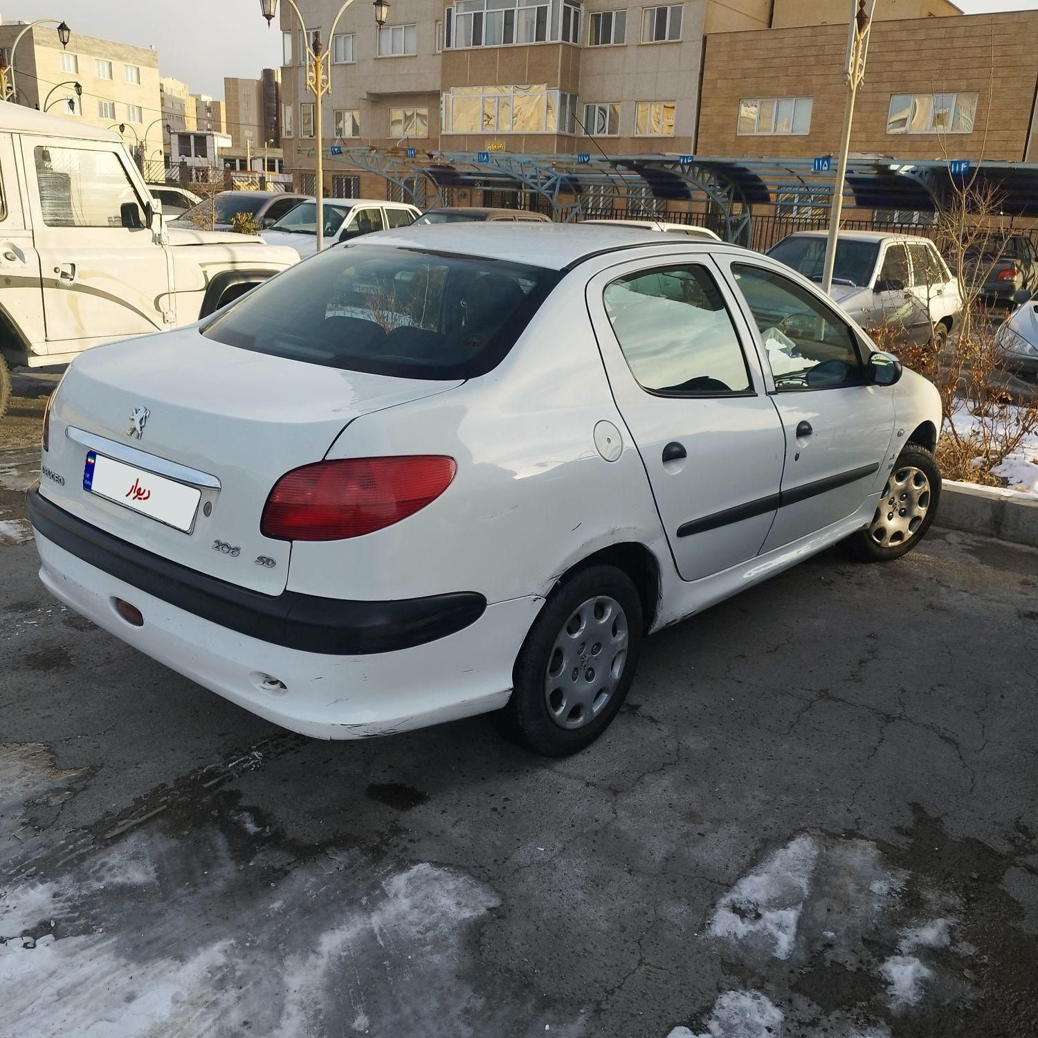 پژو 206 SD v8 - 1388