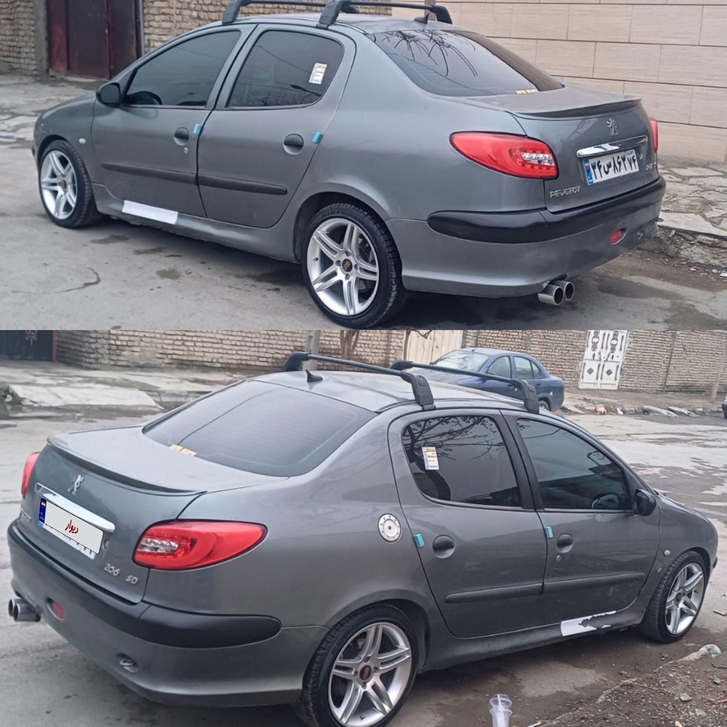 پژو 206 SD v8 - 1389