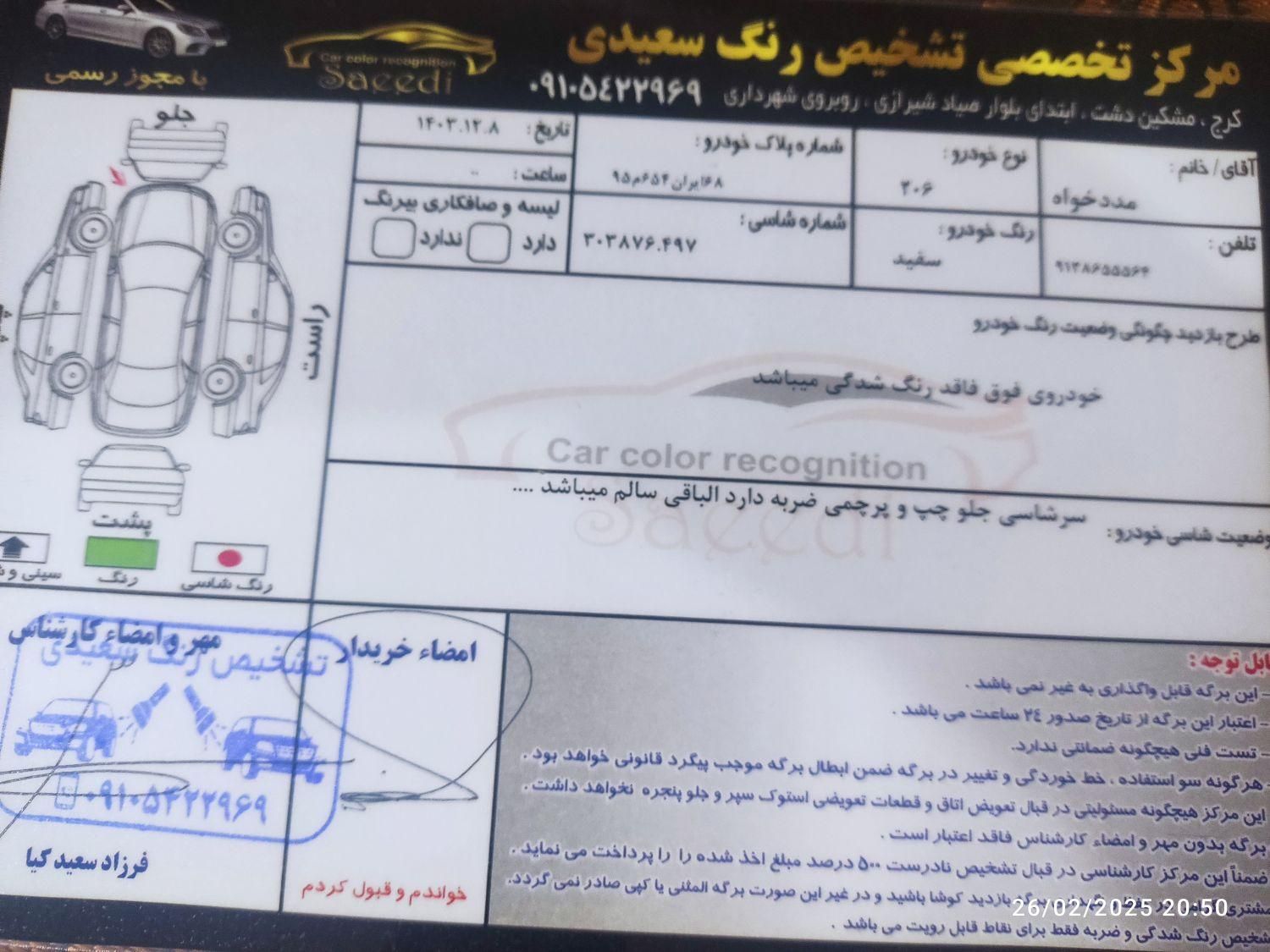 پژو 206 تیپ 2 - 1401