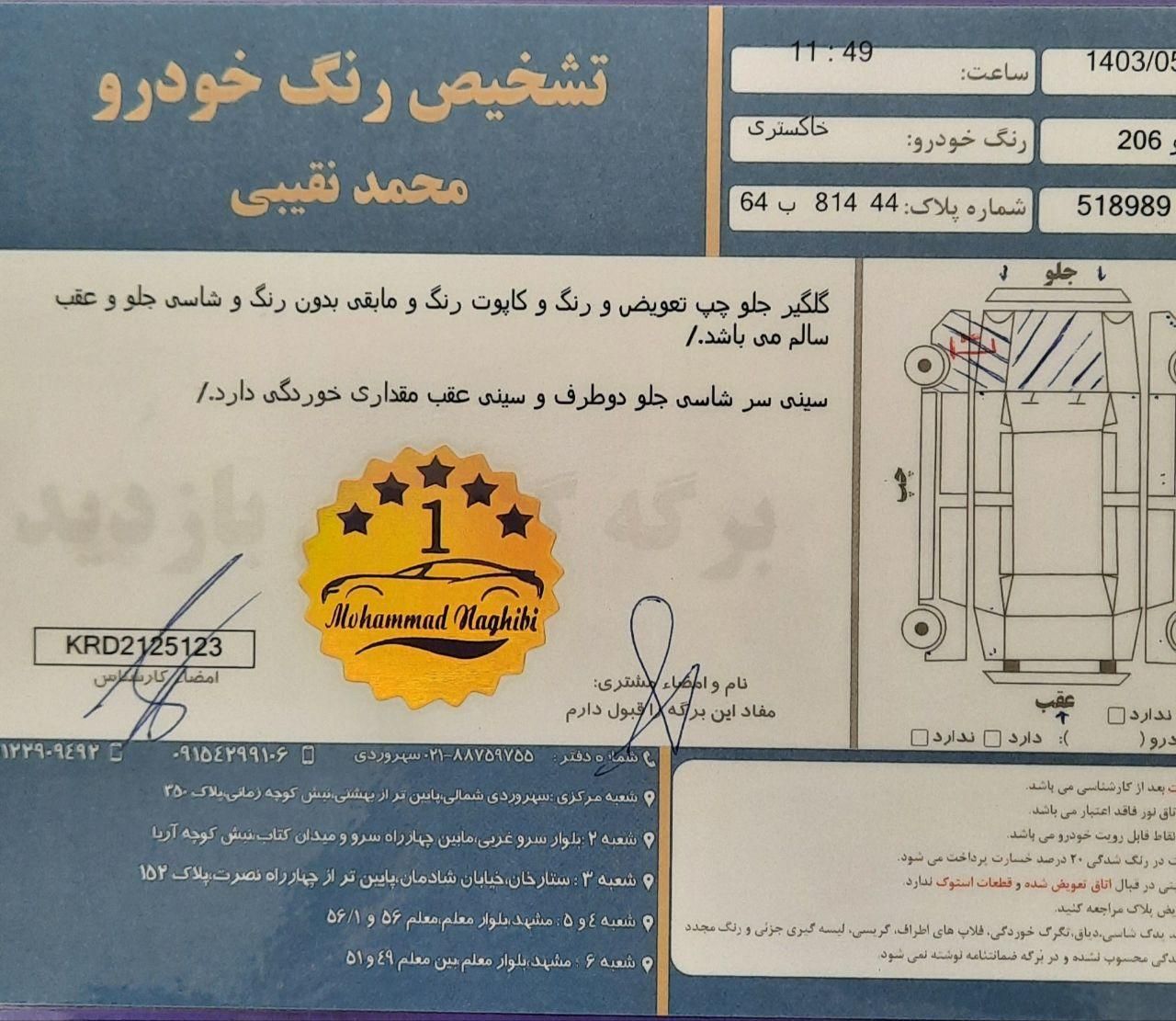 پژو 206 تیپ 2 - 1386