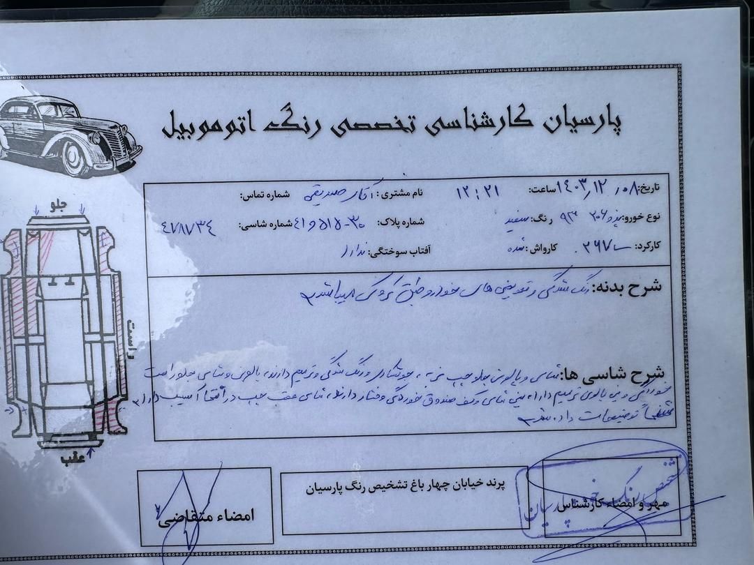 پژو 206 تیپ 5 - 1393