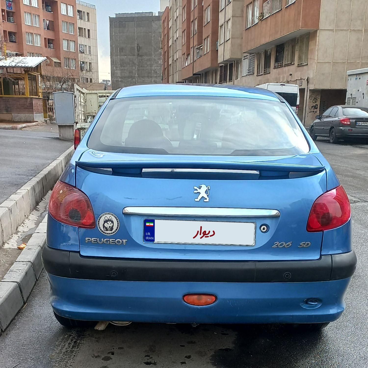 پژو 206 SD v8 - 1393