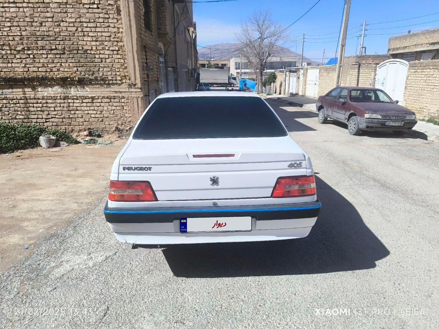 پژو 405 SLX بنزینی TU5 - 1398