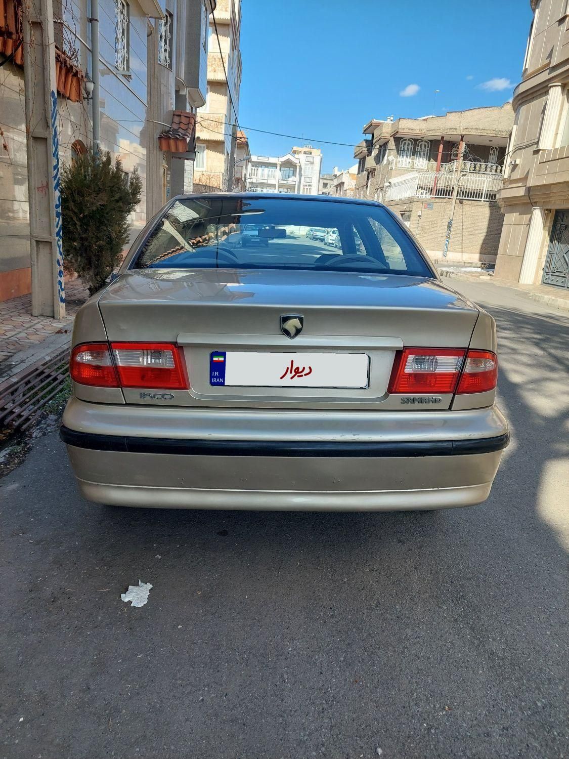 سمند LX EF7 دوگانه سوز - 1387