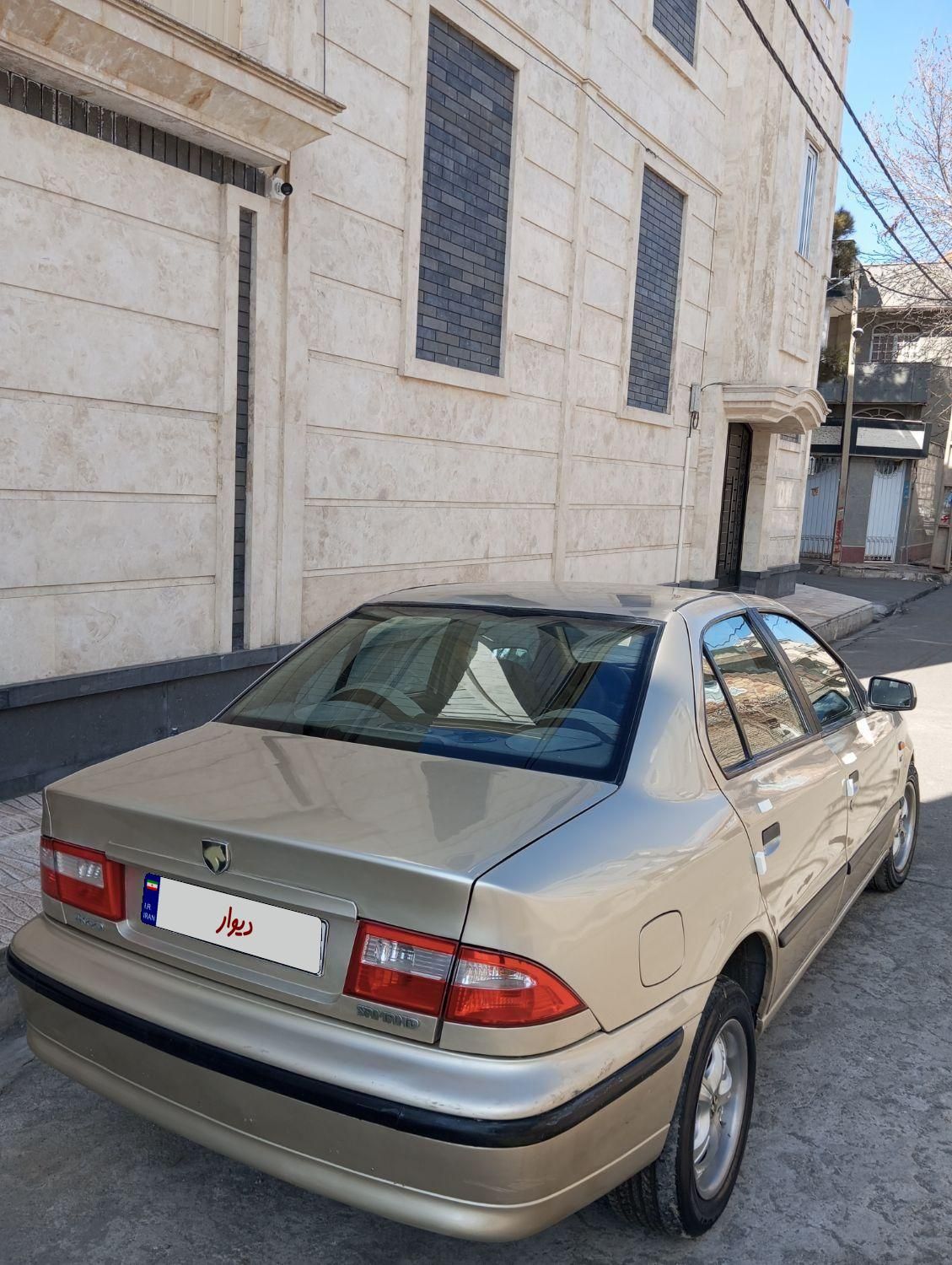 سمند LX EF7 دوگانه سوز - 1387