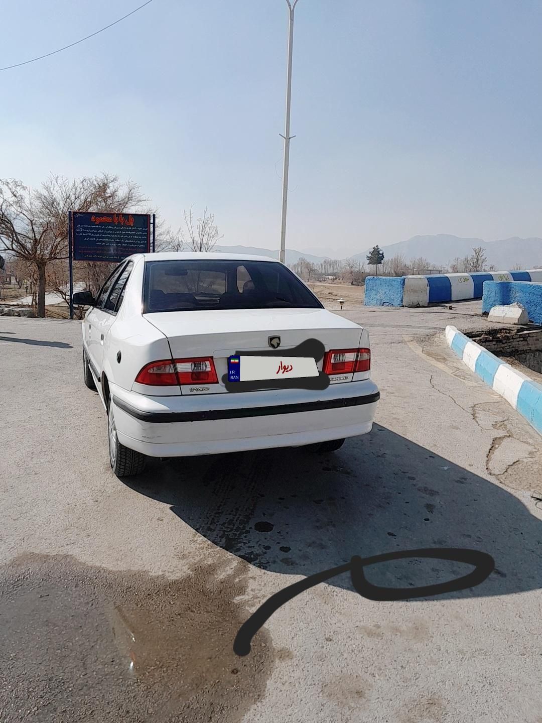 سمند LX EF7 دوگانه سوز - 1389