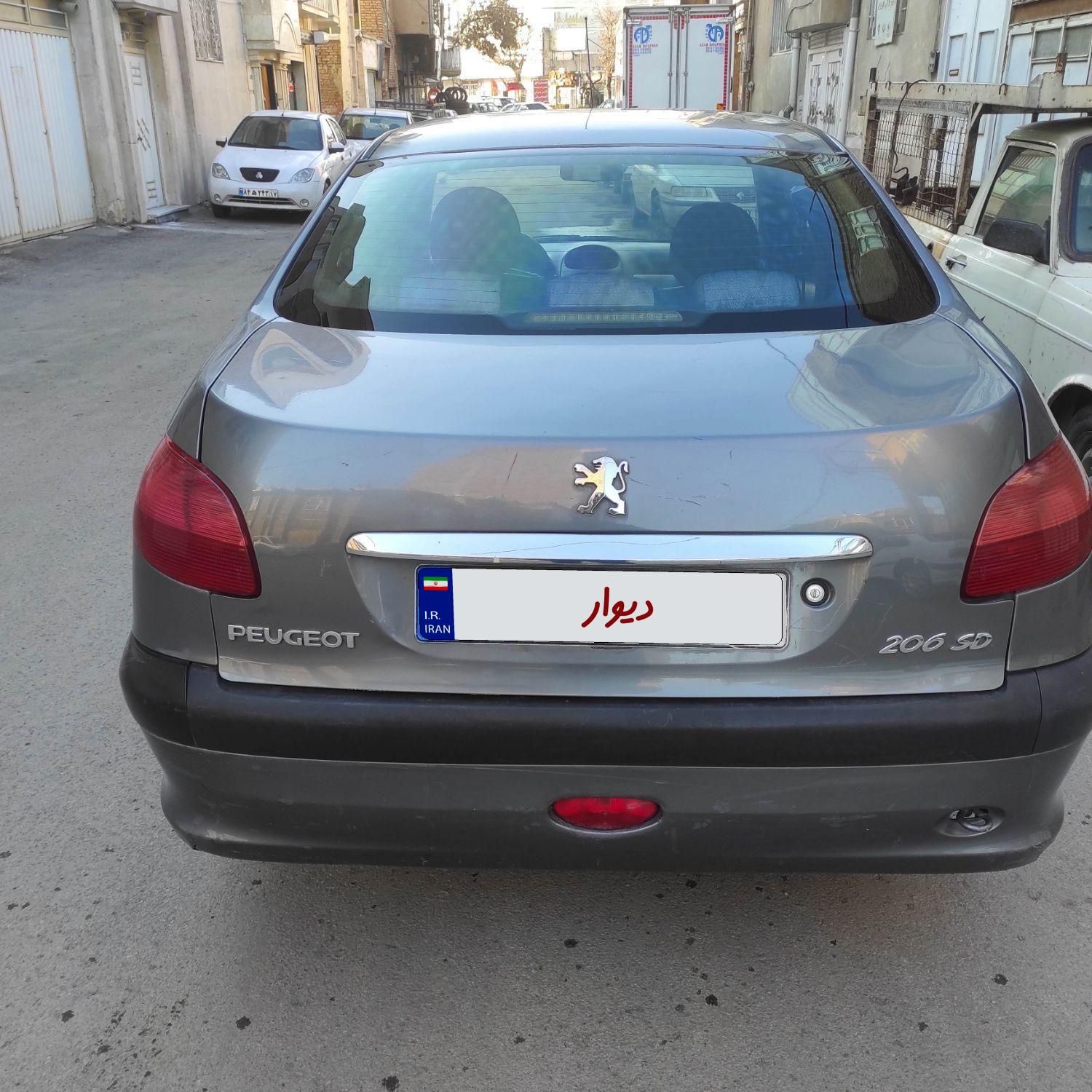 پژو 206 SD v8 - 1386