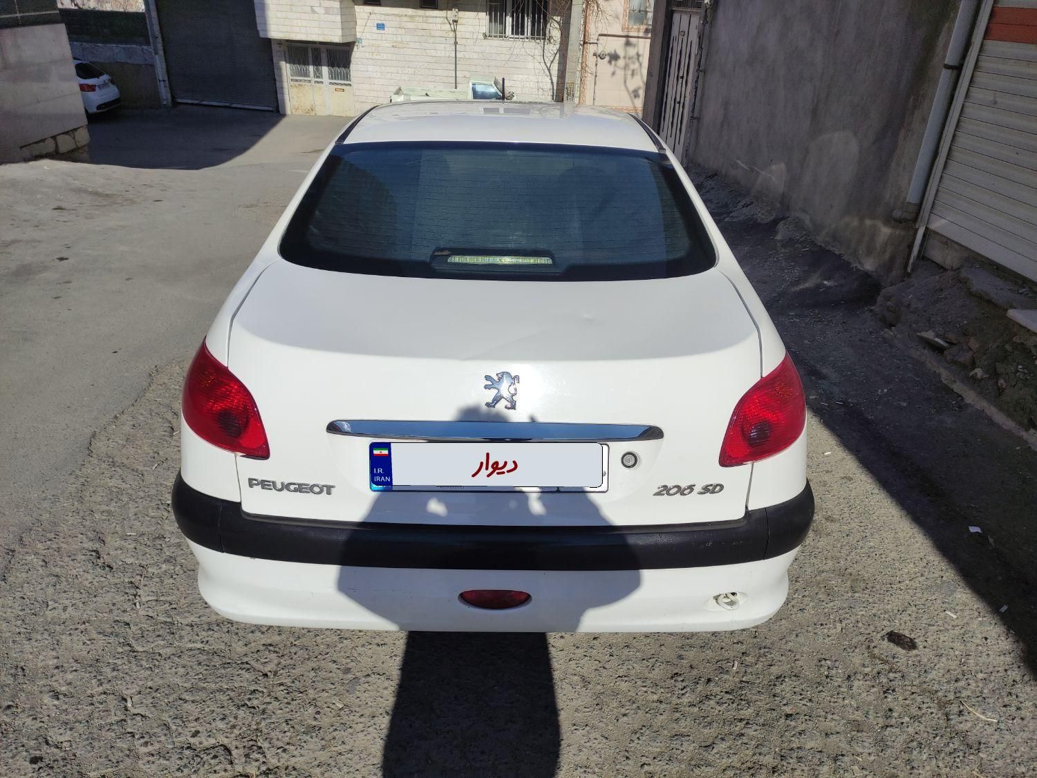 پژو 206 SD v8 - 1389