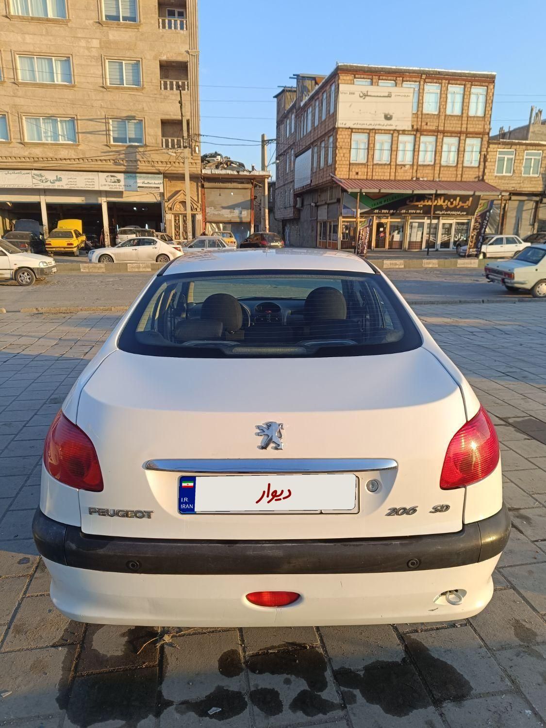 پژو 206 SD v8 - 1395