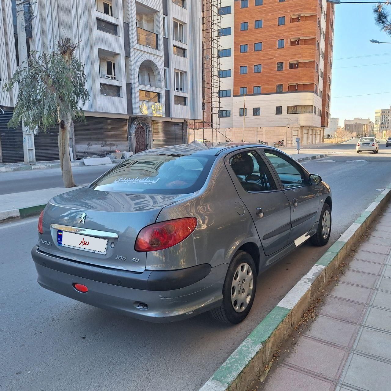 پژو 206 SD v8 - 1396