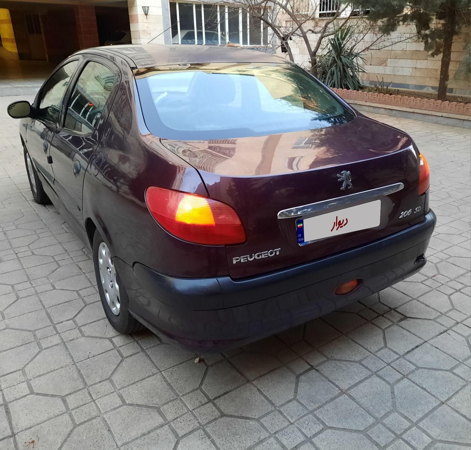 پژو 206 SD v9 - 1391