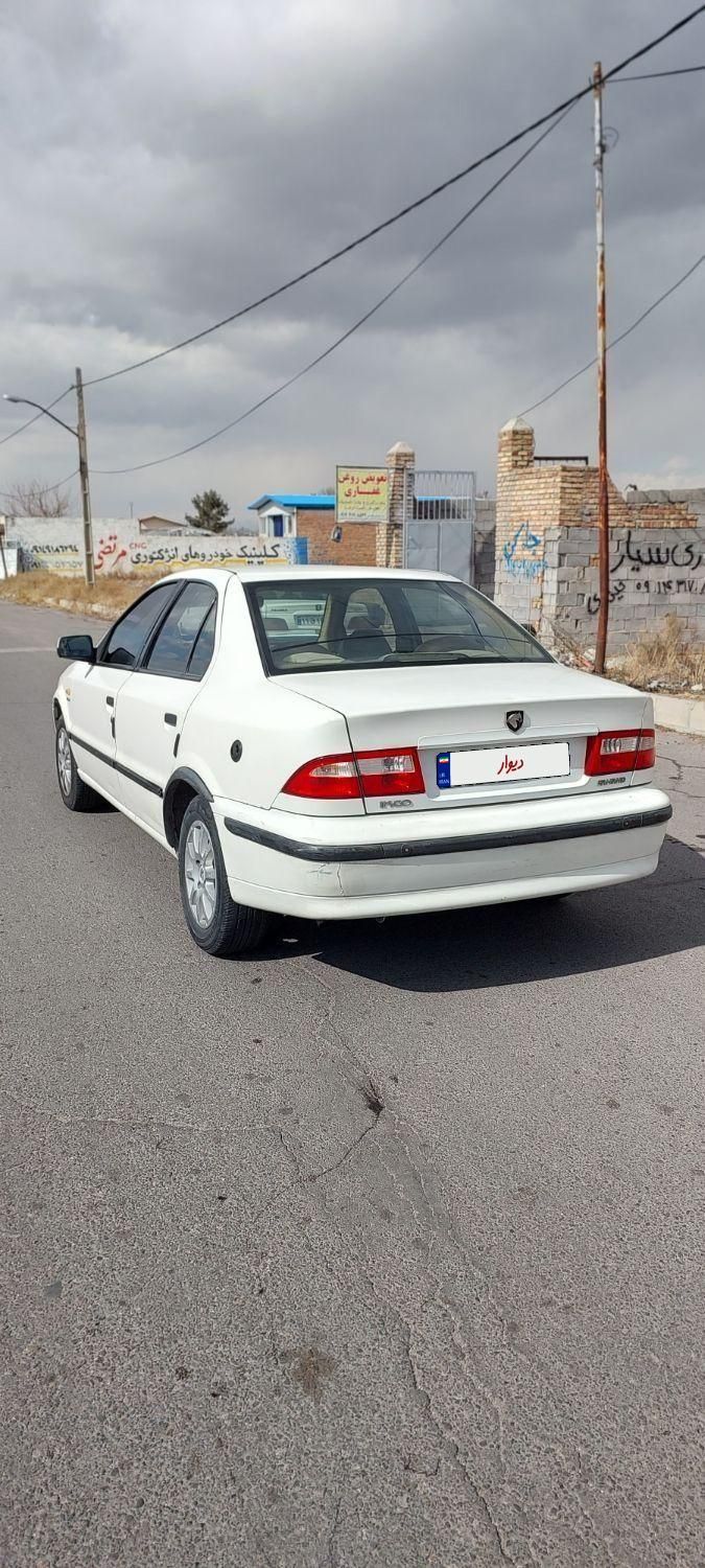 سمند LX EF7 دوگانه سوز - 1389