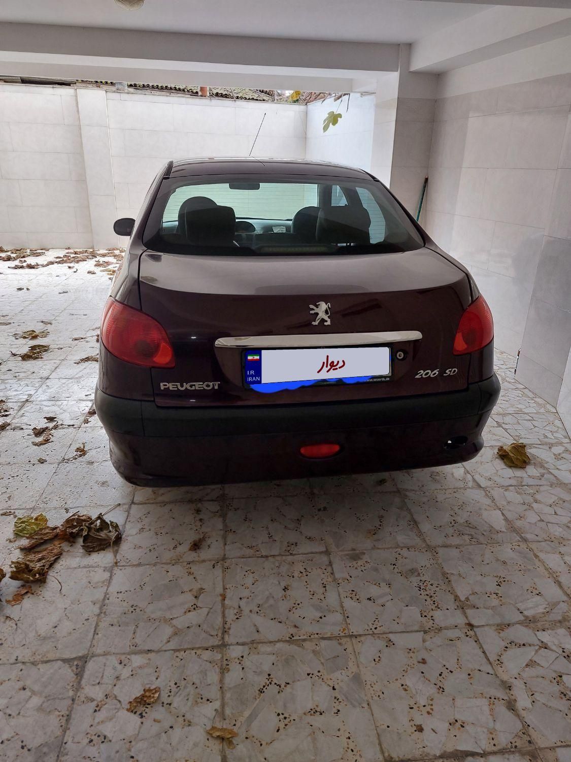 پژو 206 SD v8 - 1389