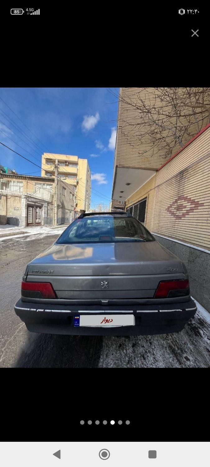 پژو 405 GLI - دوگانه سوز CNG - 1386