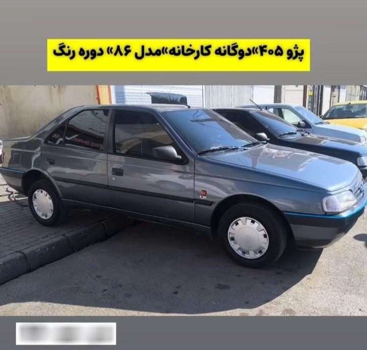 پژو 405 GLX - دوگانه سوز - 1386