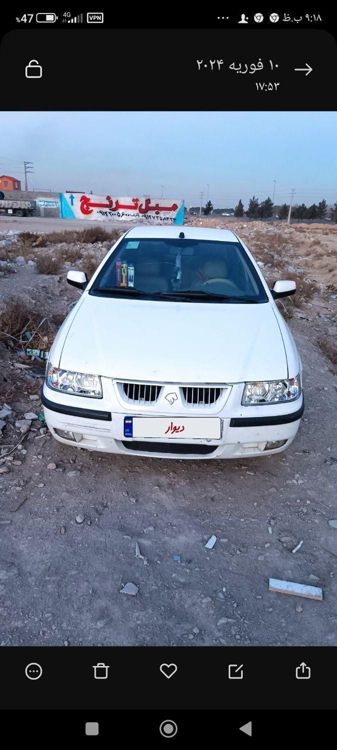 سمند LX EF7 دوگانه سوز - 1390