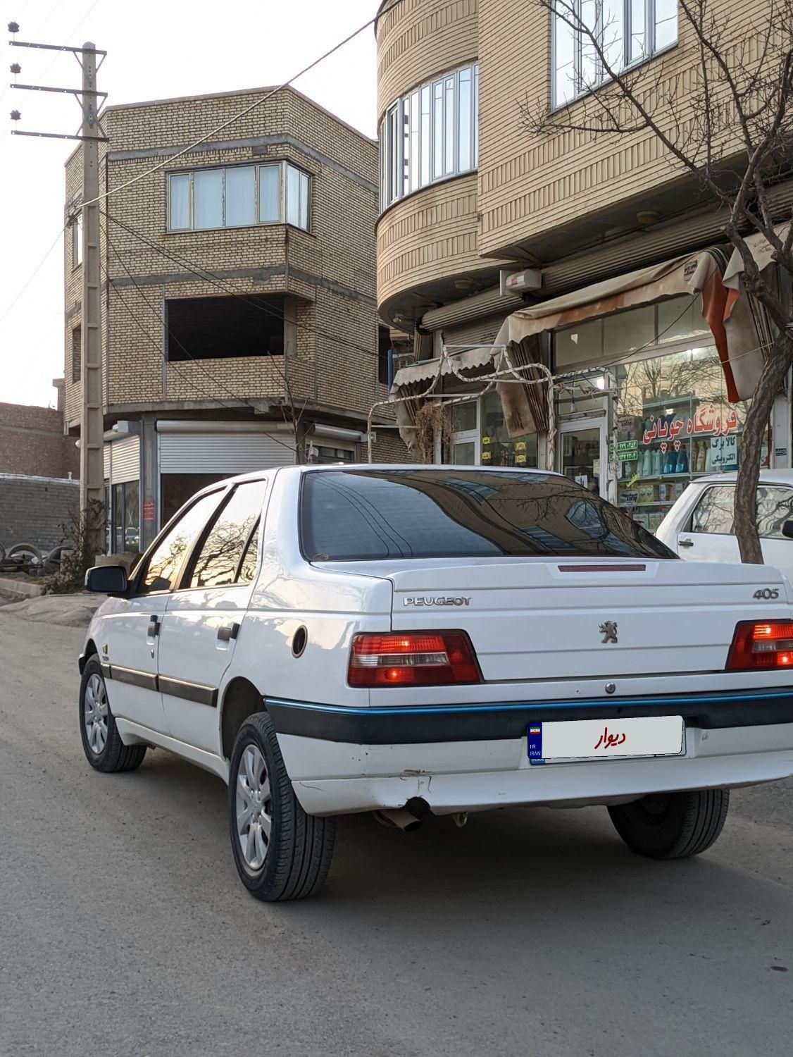 پژو 405 SLX دوگانه سوز XU7 - 1390