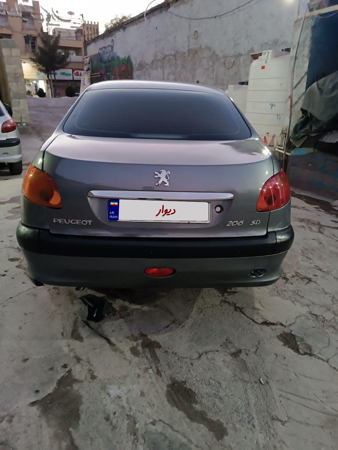 پژو 206 SD v8 - 1392