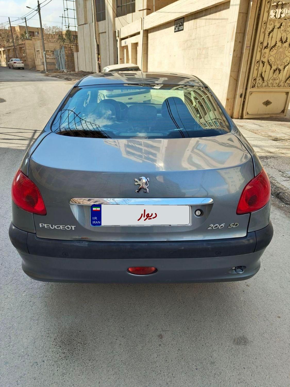 پژو 206 SD v8 - 1395