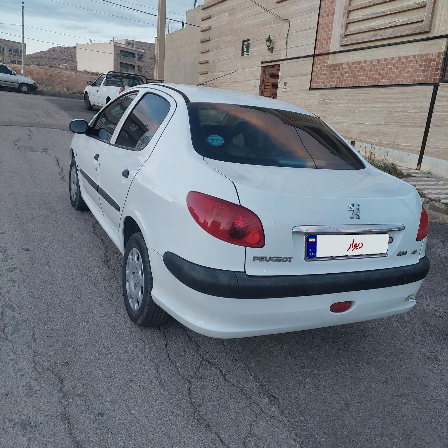 پژو 206 SD v8 - 1397