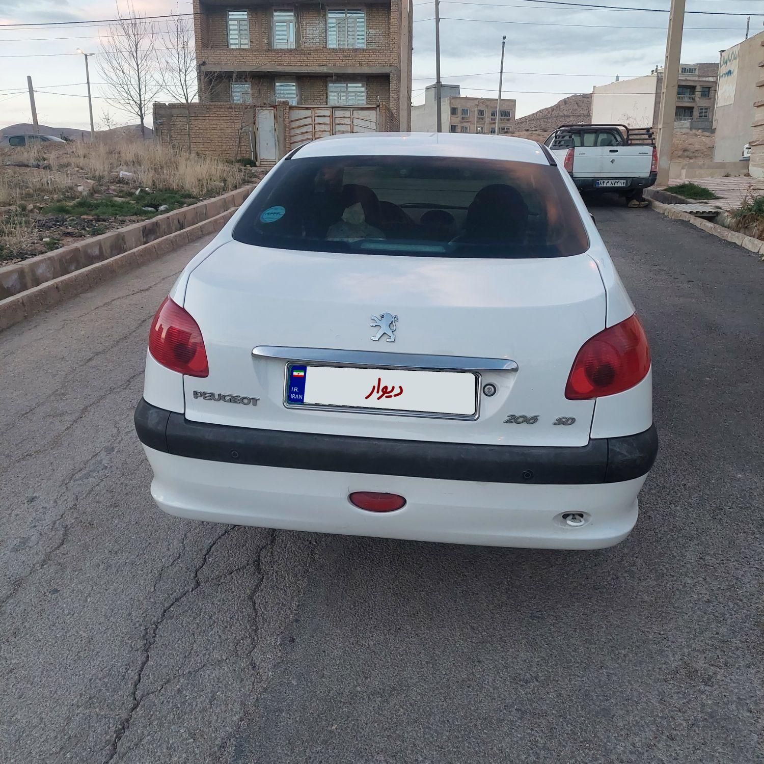 پژو 206 SD v8 - 1397