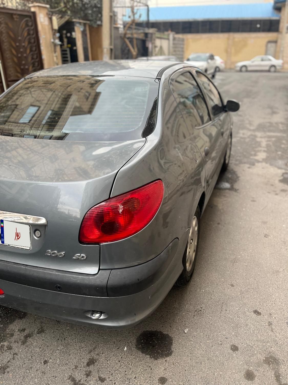 پژو 206 SD v8 - 1396