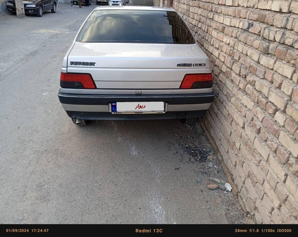 پژو 405 GLI - دوگانه سوز CNG - 1386