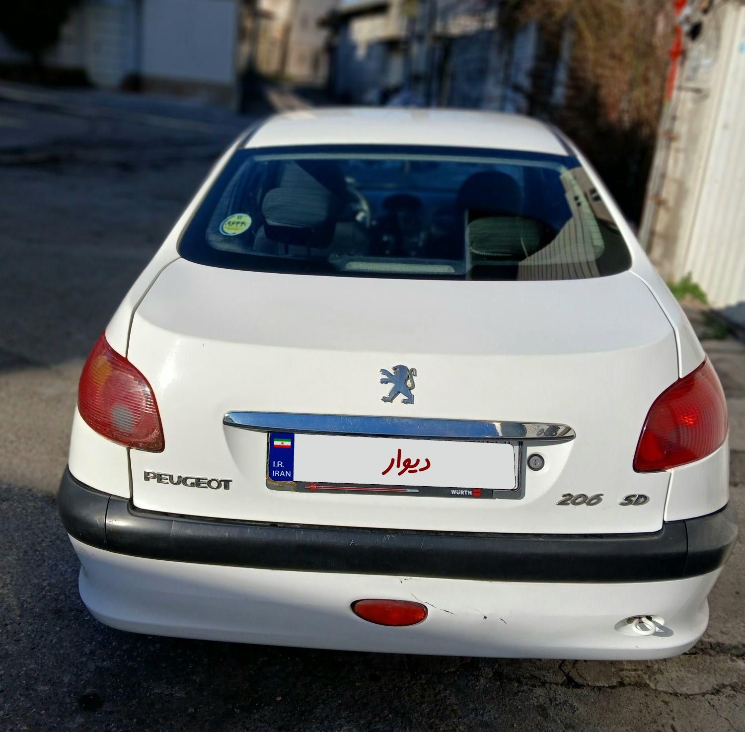 پژو 206 SD v8 - 1398