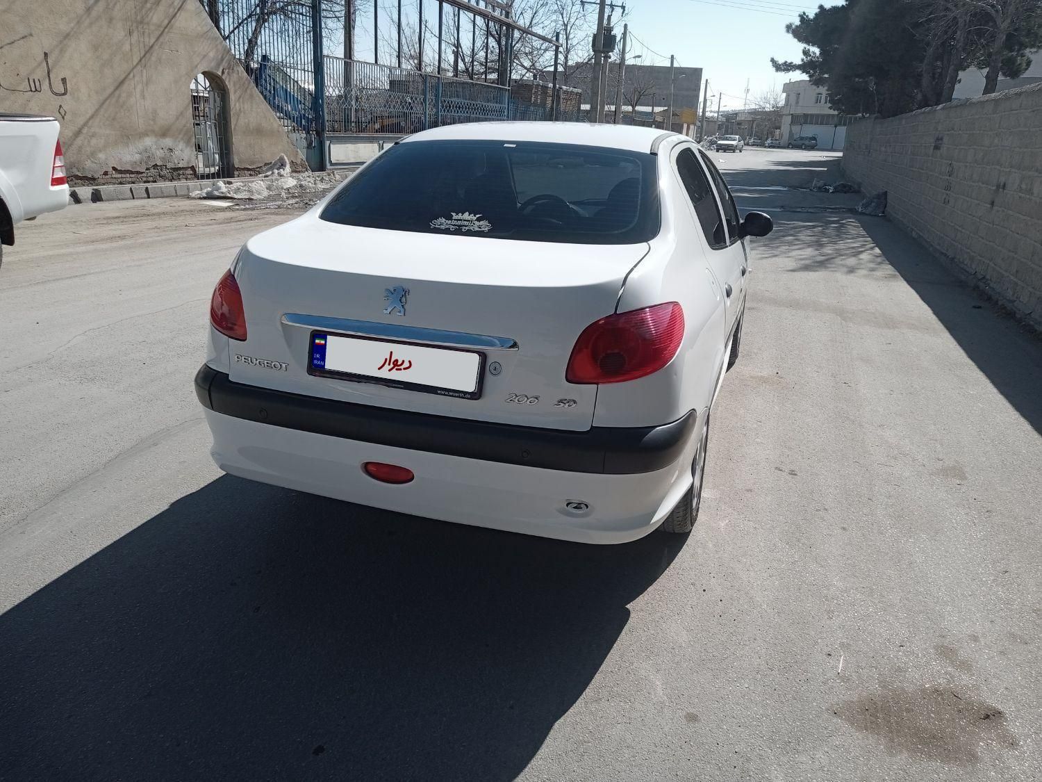 پژو 206 SD v8 - 1395