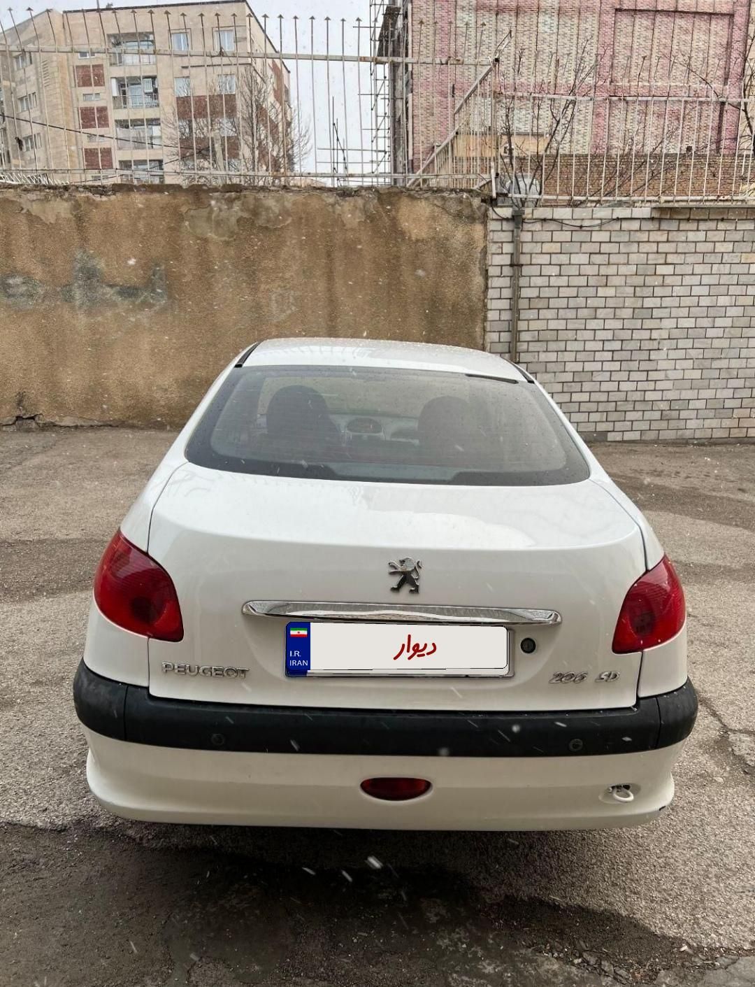 پژو 206 SD v8 - 1396