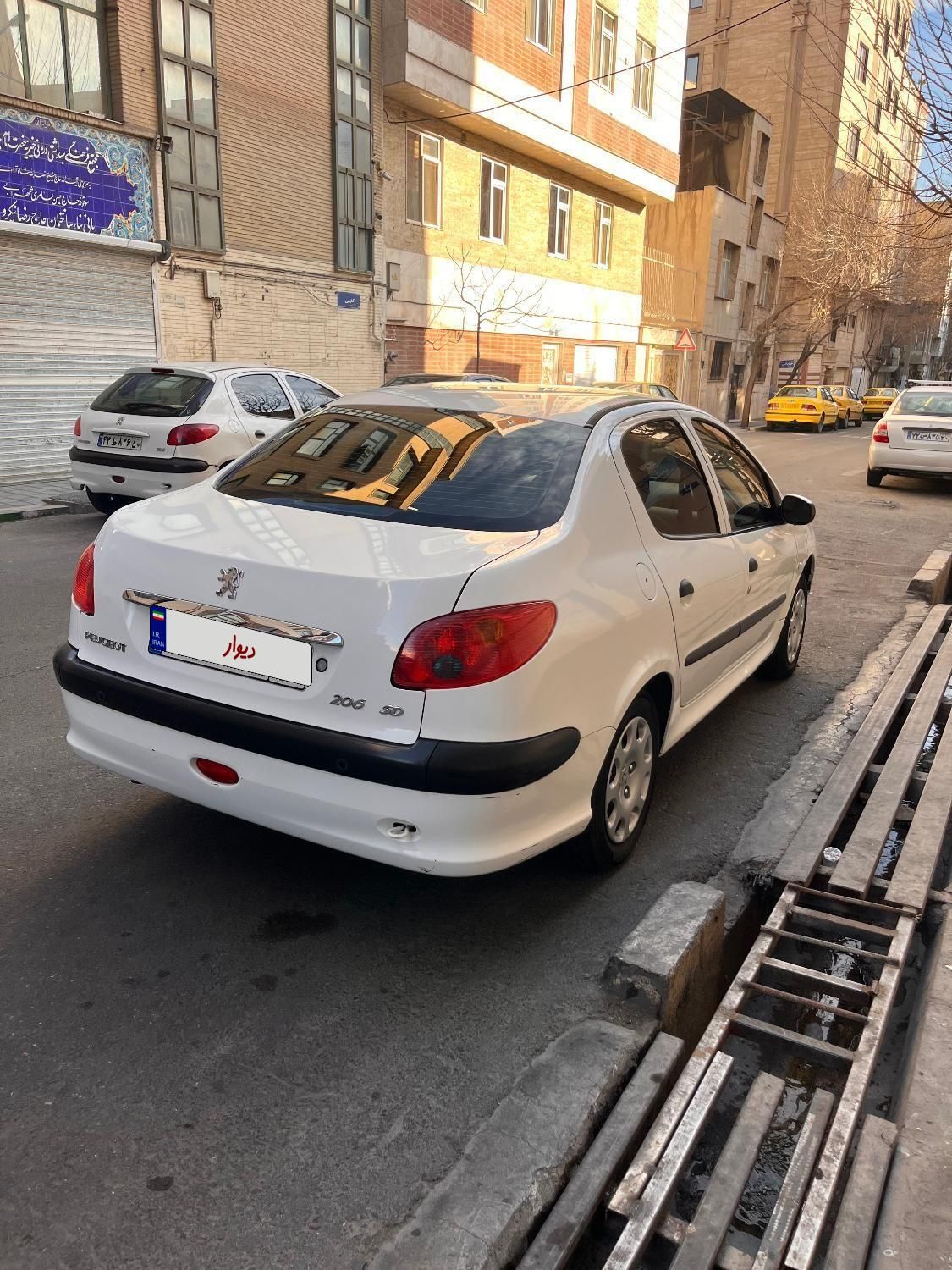 پژو 206 SD v8 - 1396