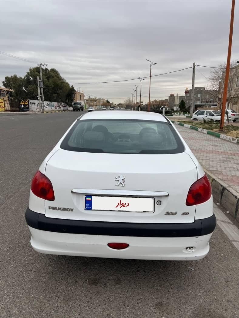 پژو 206 SD v8 - 1397