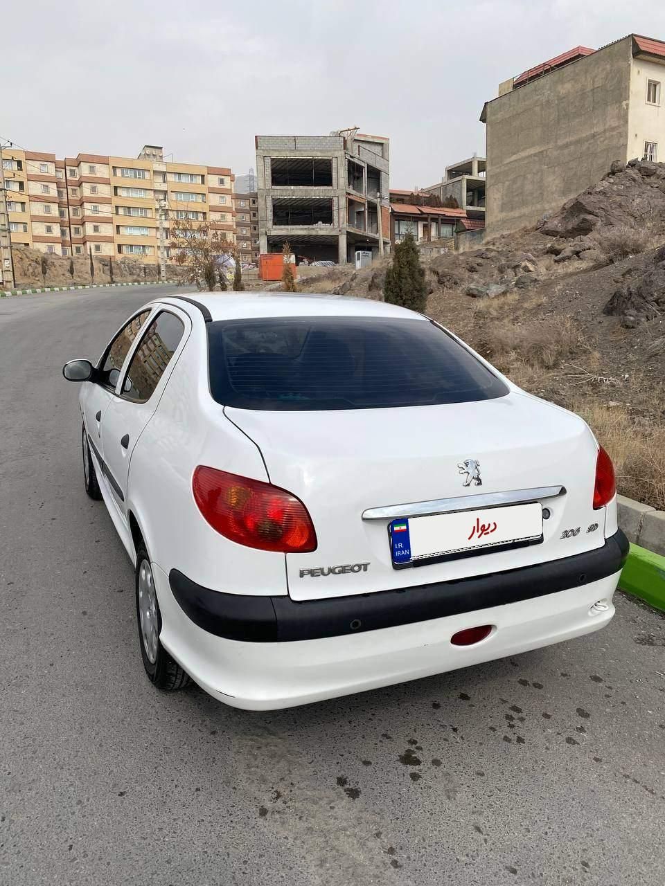 پژو 206 SD v8 - 1396