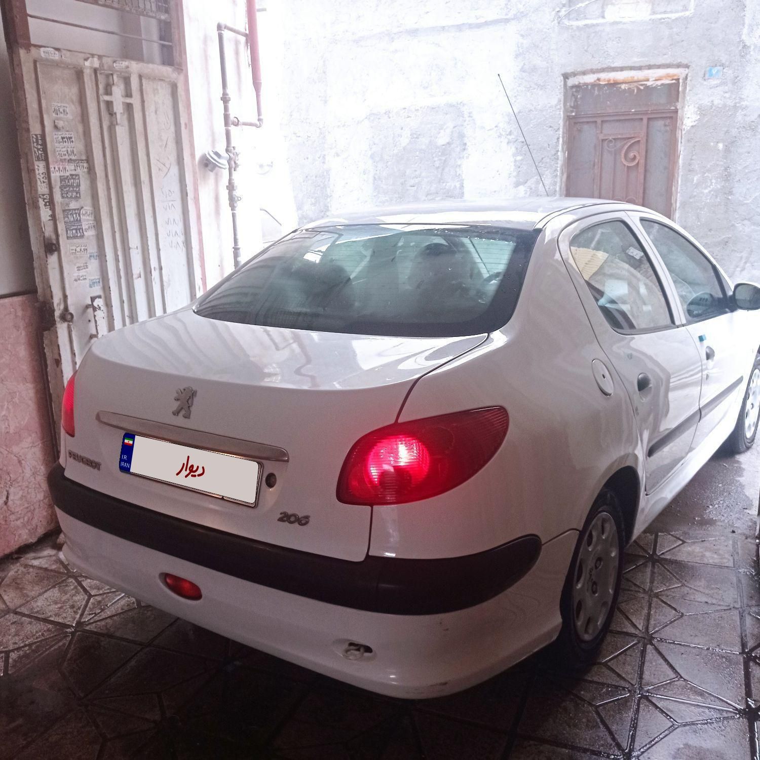 پژو 206 SD v8 - 1395