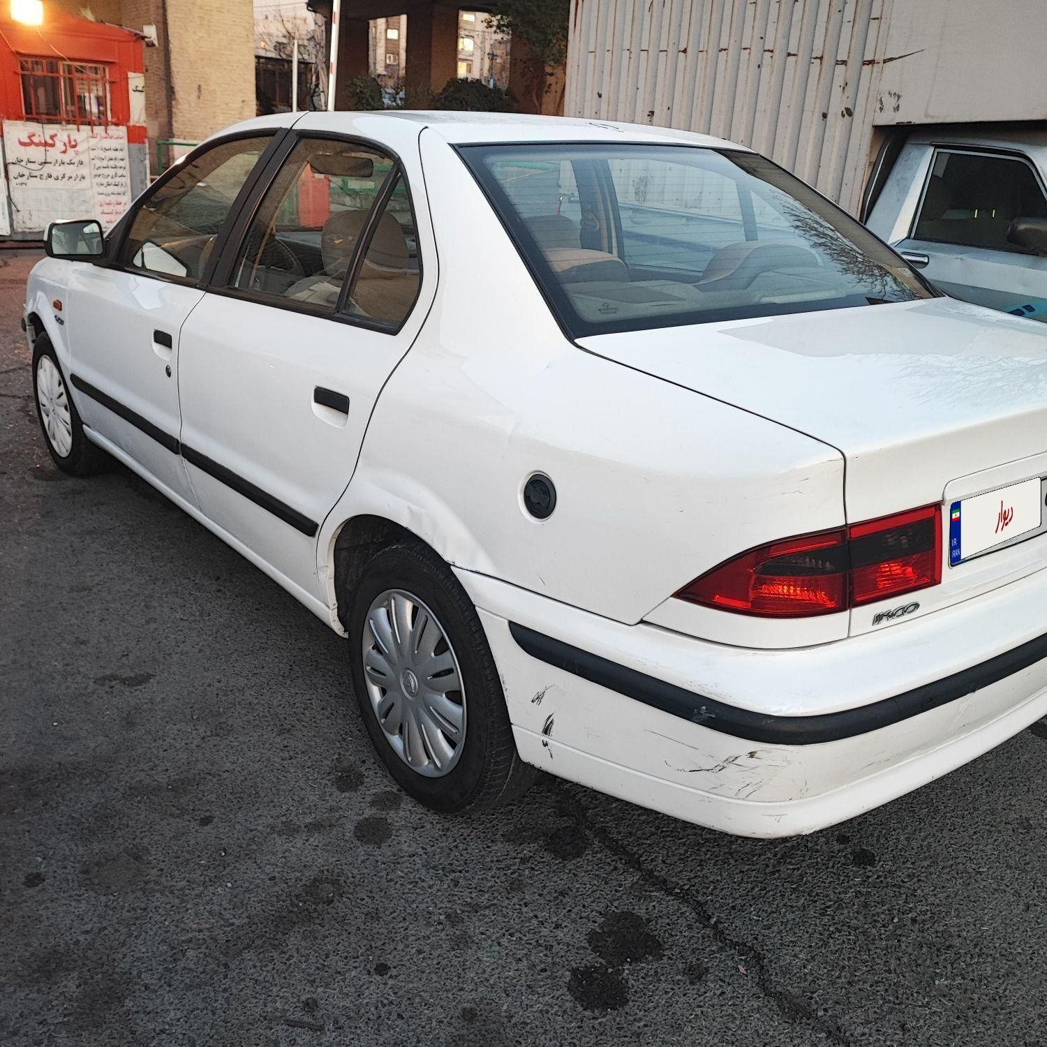 سمند LX EF7 دوگانه سوز - 1396