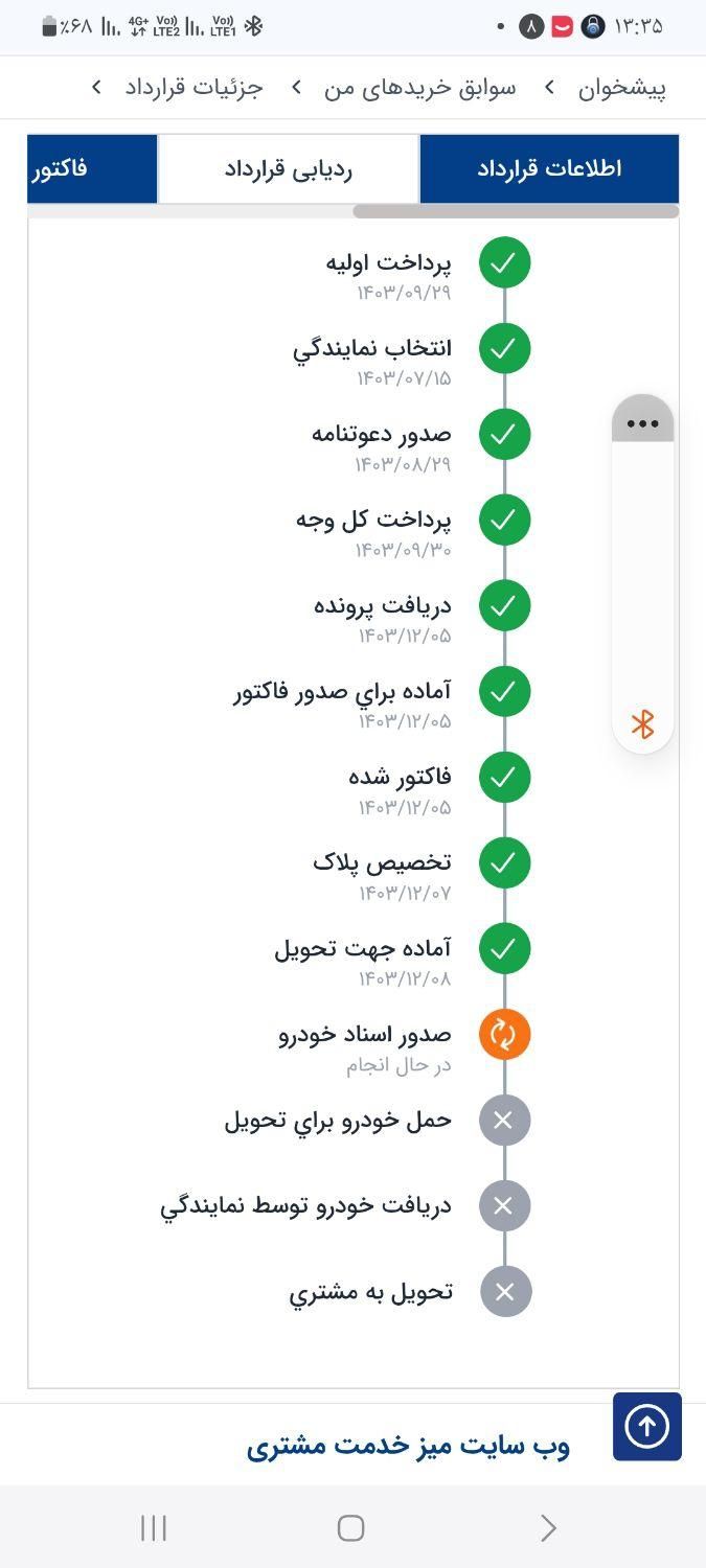 سمند سورن پلاس EF7 بنزینی - 1403