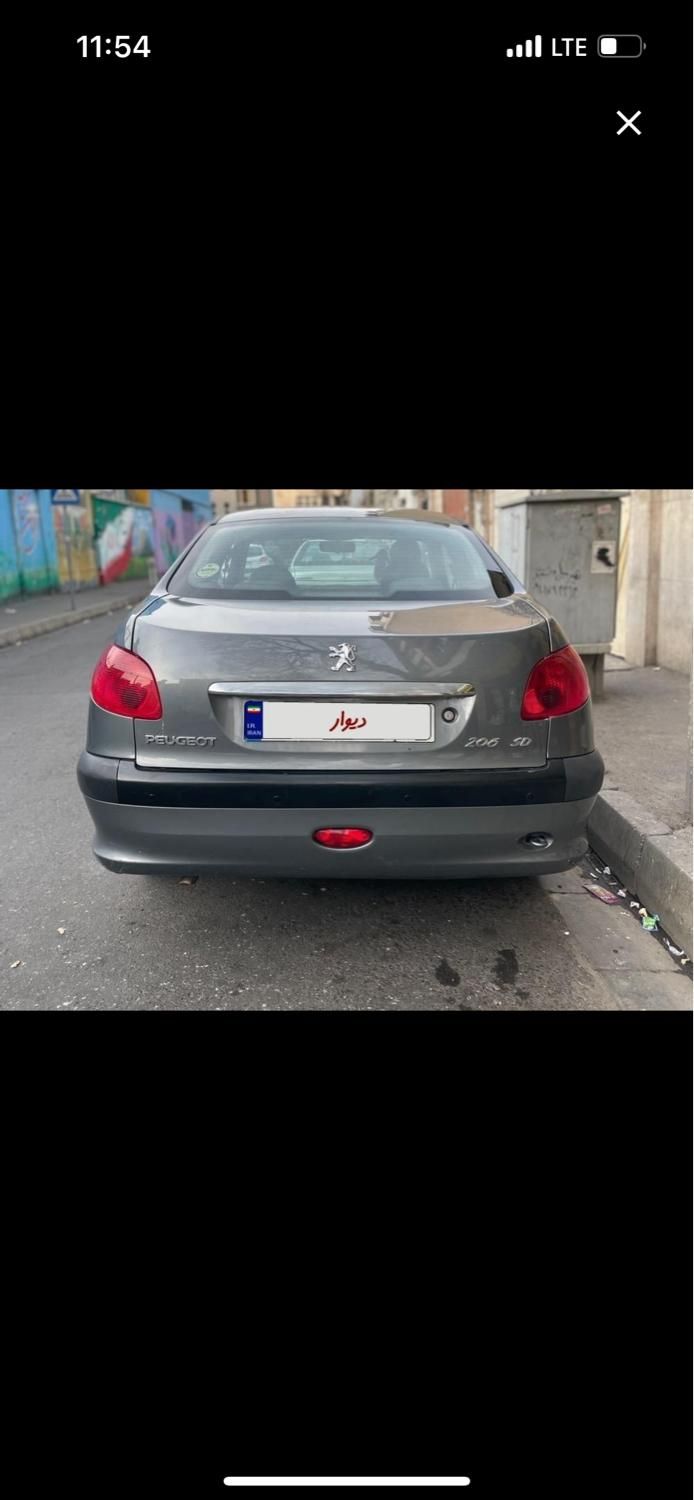 پژو 206 SD v8 - 1398