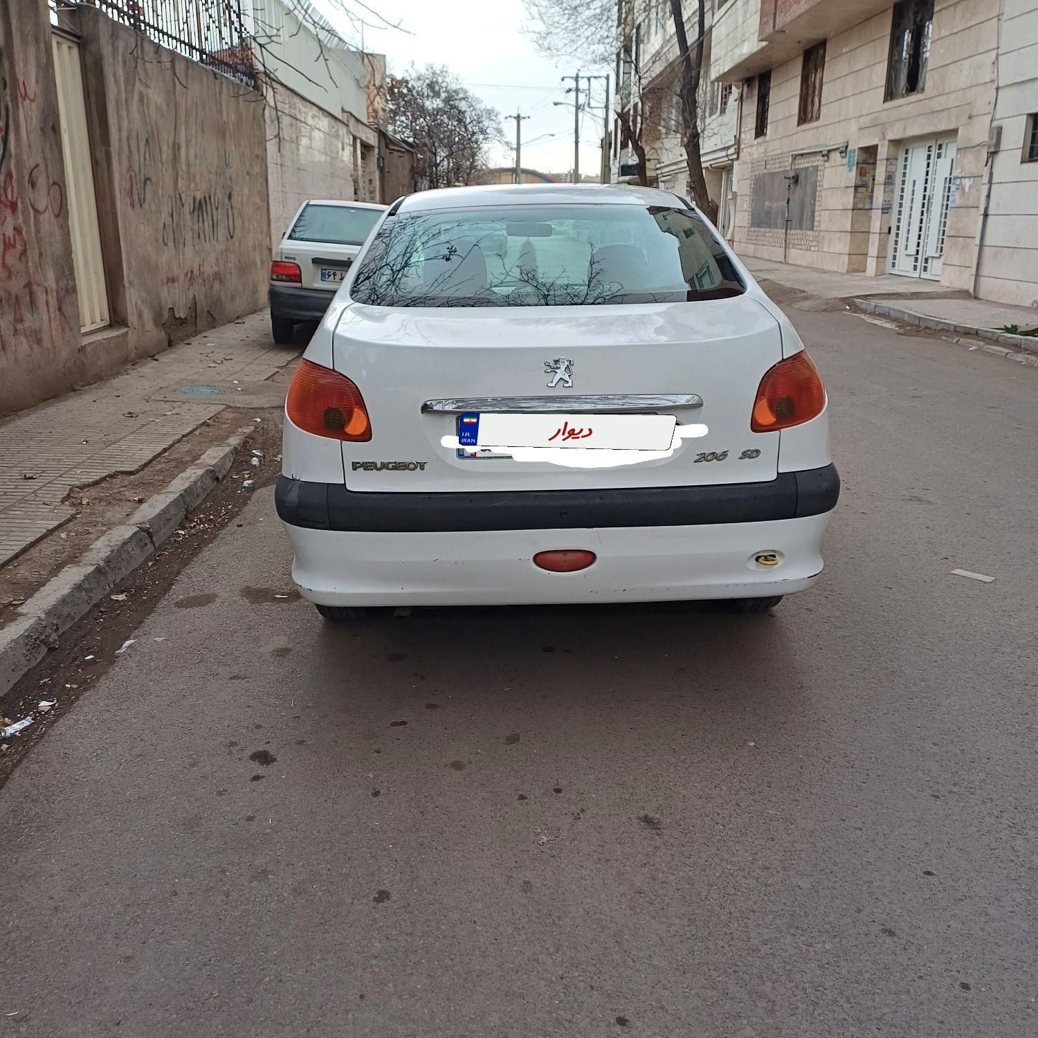 پژو 206 SD v8 - 1392