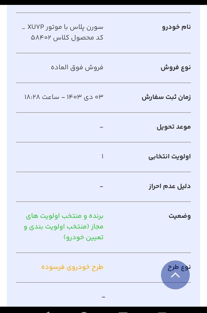 سمند سورن پلاس EF7 بنزینی - 1403