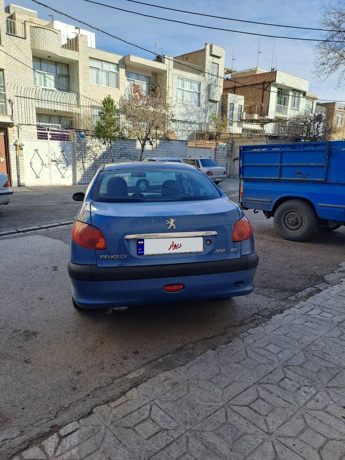 پژو 206 SD v8 - 1393