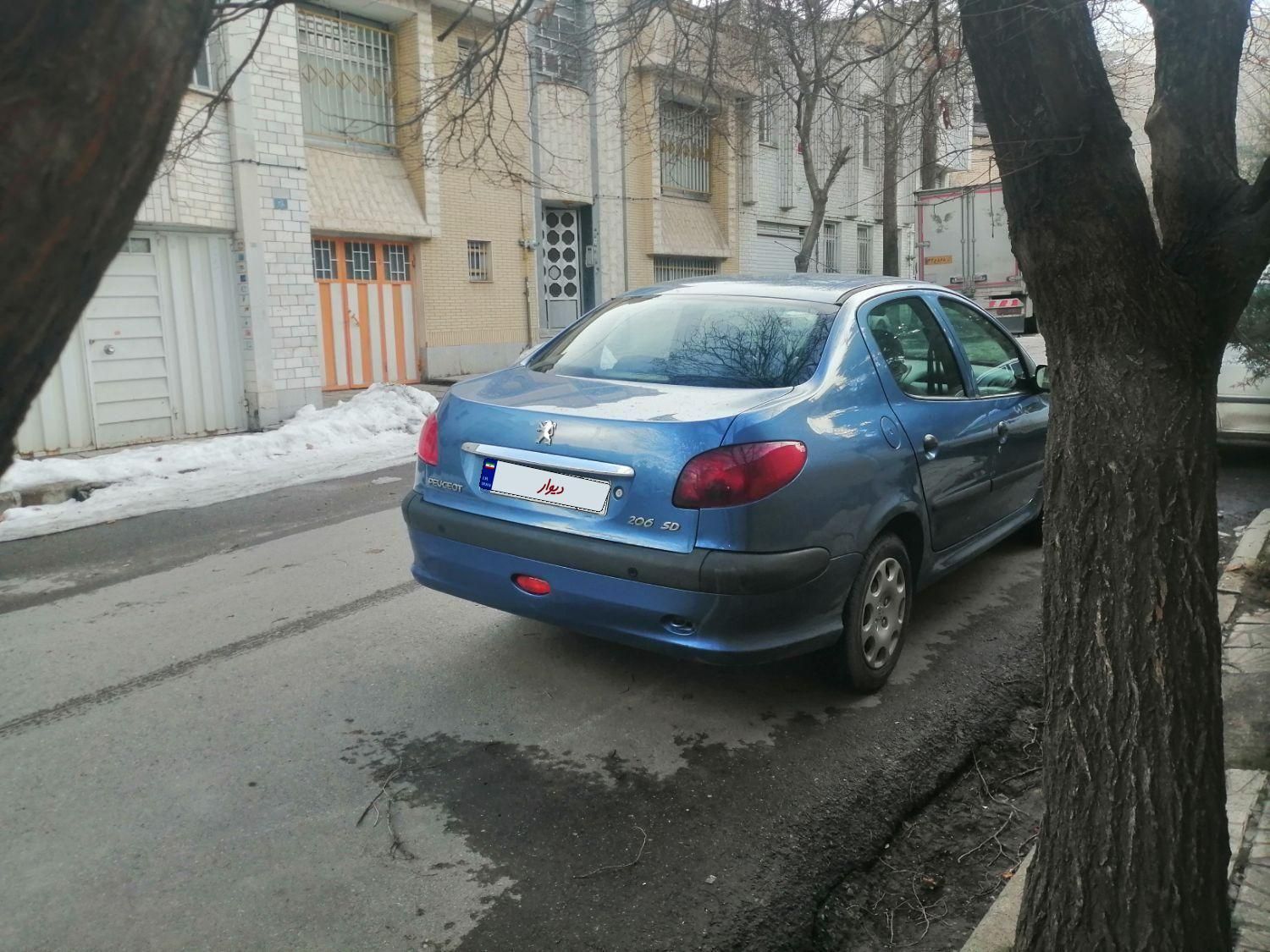 پژو 206 SD v8 - 1393