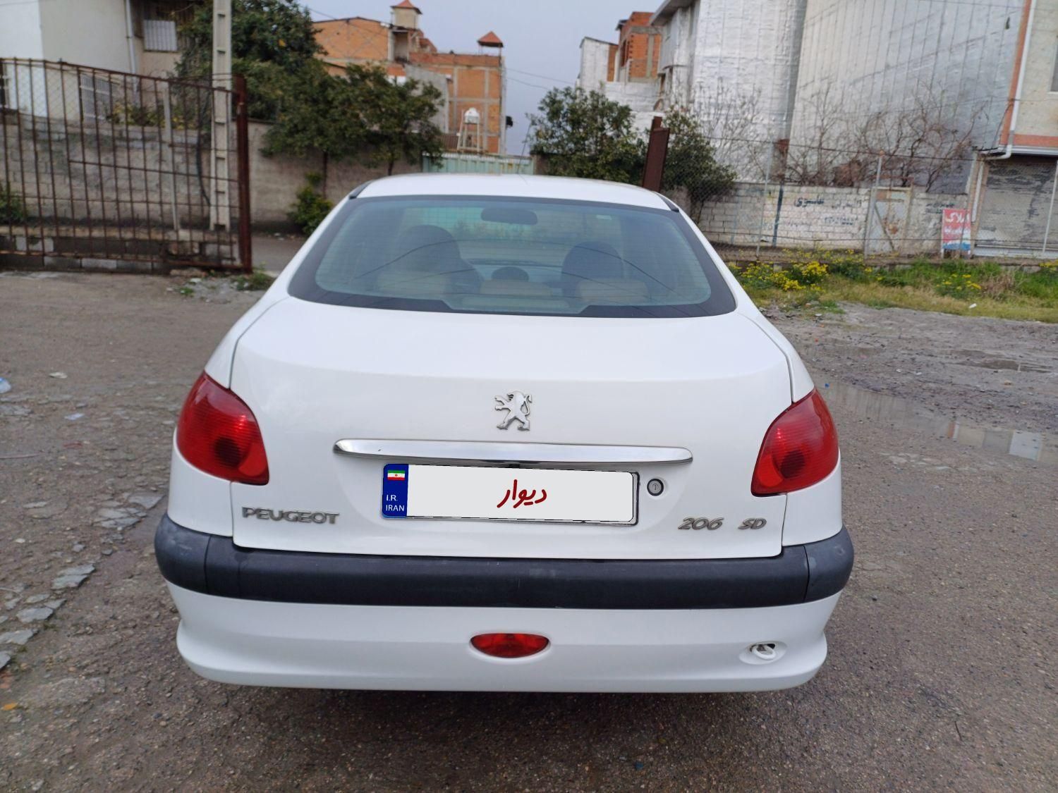 پژو 206 SD v8 - 1390