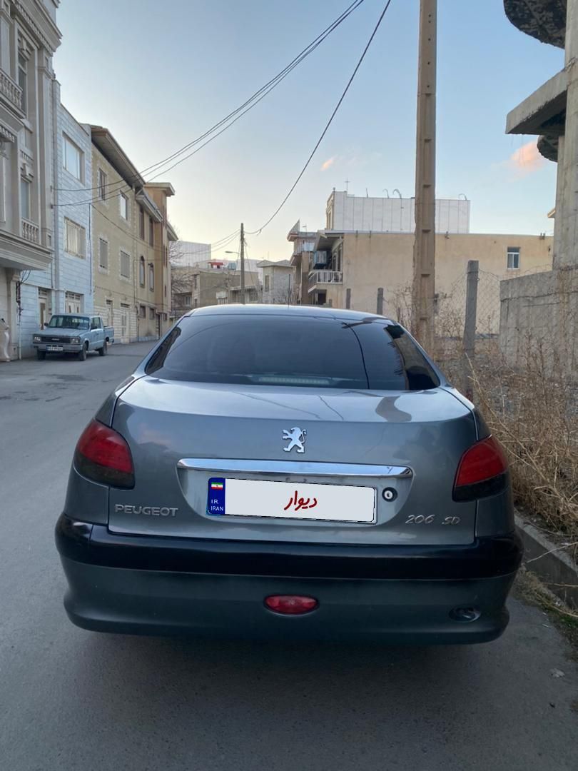 پژو 206 SD v8 - 1390