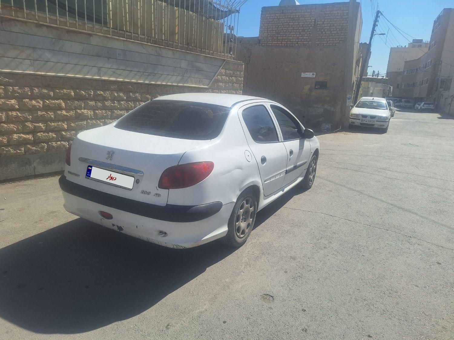 پژو 206 SD v8 - 1396